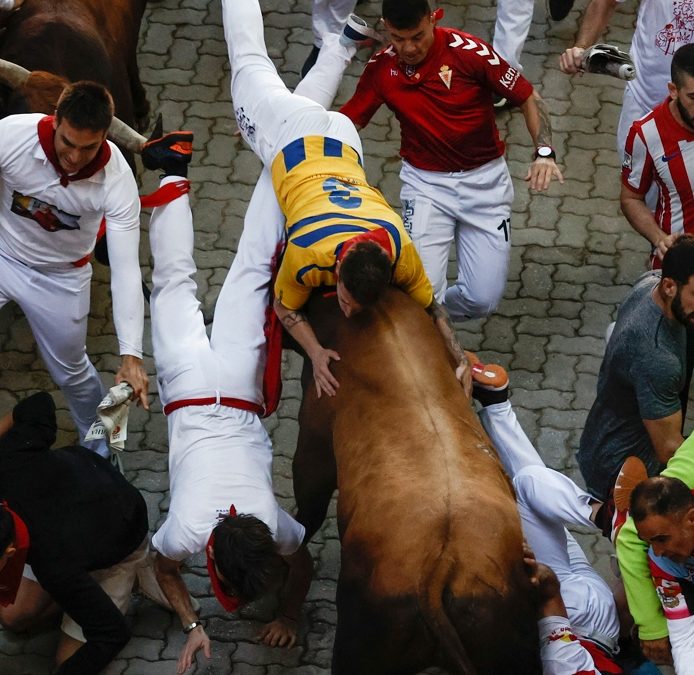 El Octavo Y Ltimo Encierro De Los Sanfermines En Im Genes