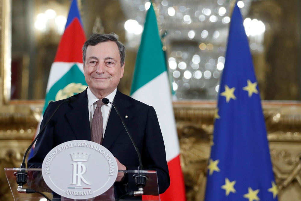 Draghi presenta un Gobierno con amplia mayoría en el Parlamento italiano