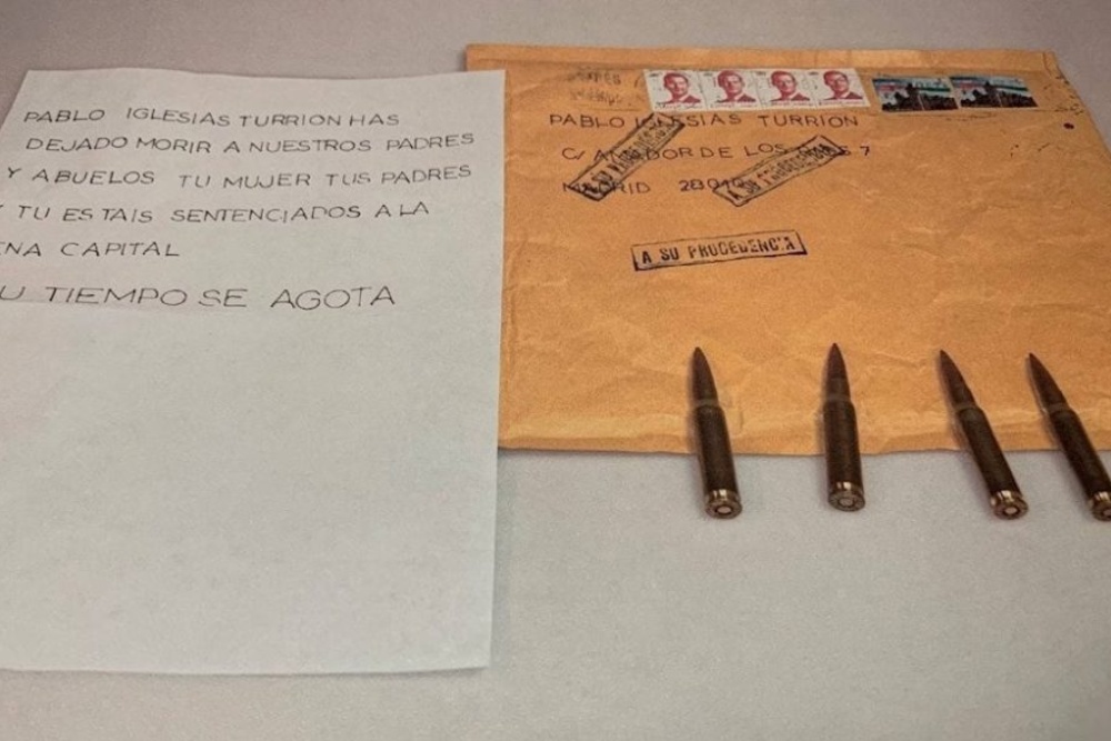 Las cartas con balas llegaron a Iglesias y Marlaska por un error humano