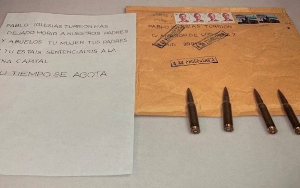 Hallados restos de ADN en las tres primeras cartas con balas