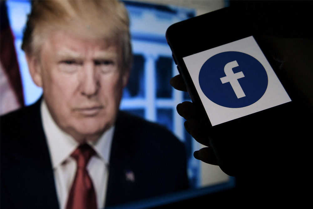 Facebook suspende por dos años a Trump por violar sus normas durante el asalto al Capitolio