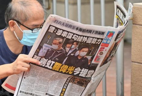 ‘Apple Daily’, último diario opositor en Hong Kong, cierra por las presiones políticas