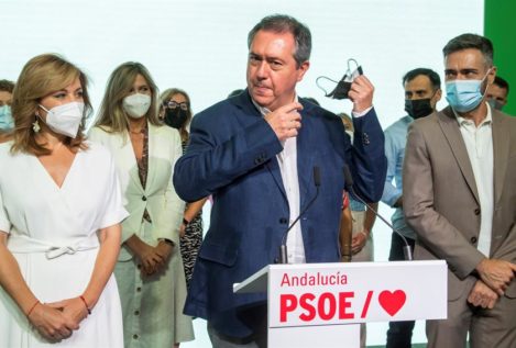 Los sondeos del PSOE andaluz disparan el temor a un adelanto: «Espadas saca menos que Susana»