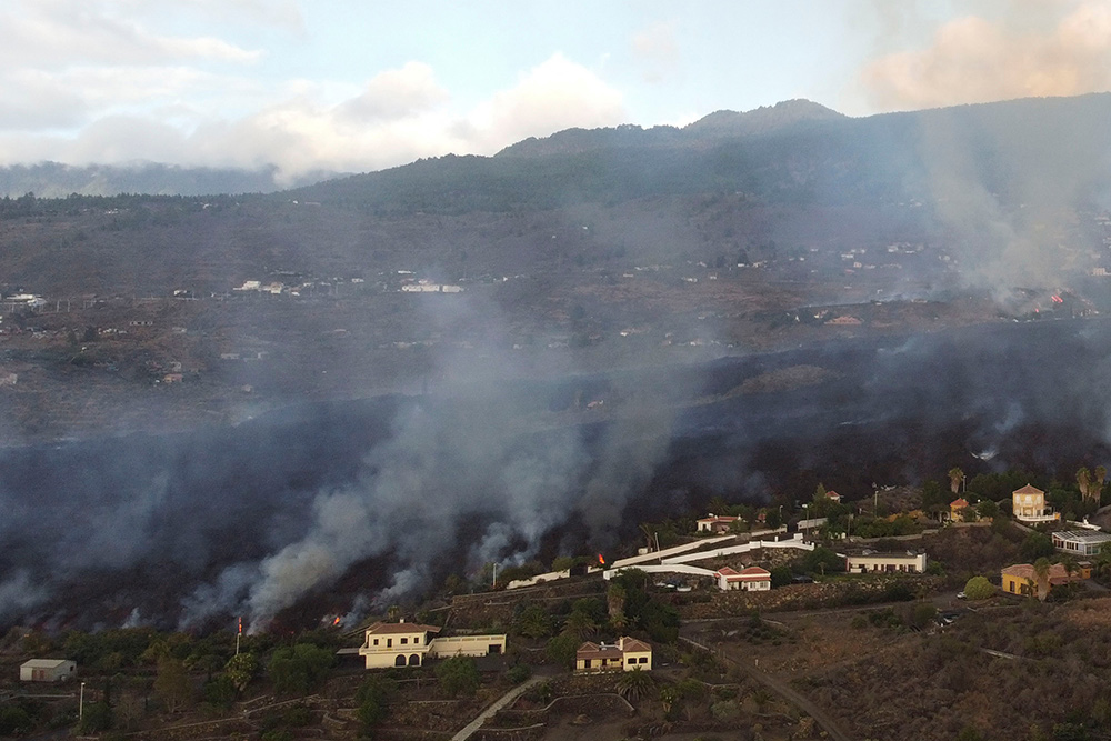 El movimiento de la lava en La Palma se ralentiza y no ...