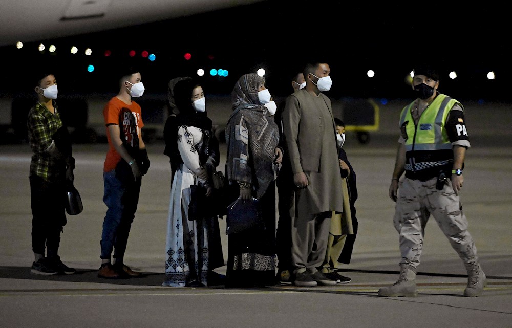 Llega a la base de Torrejón un segundo avión con otros 160 afganos evacuados