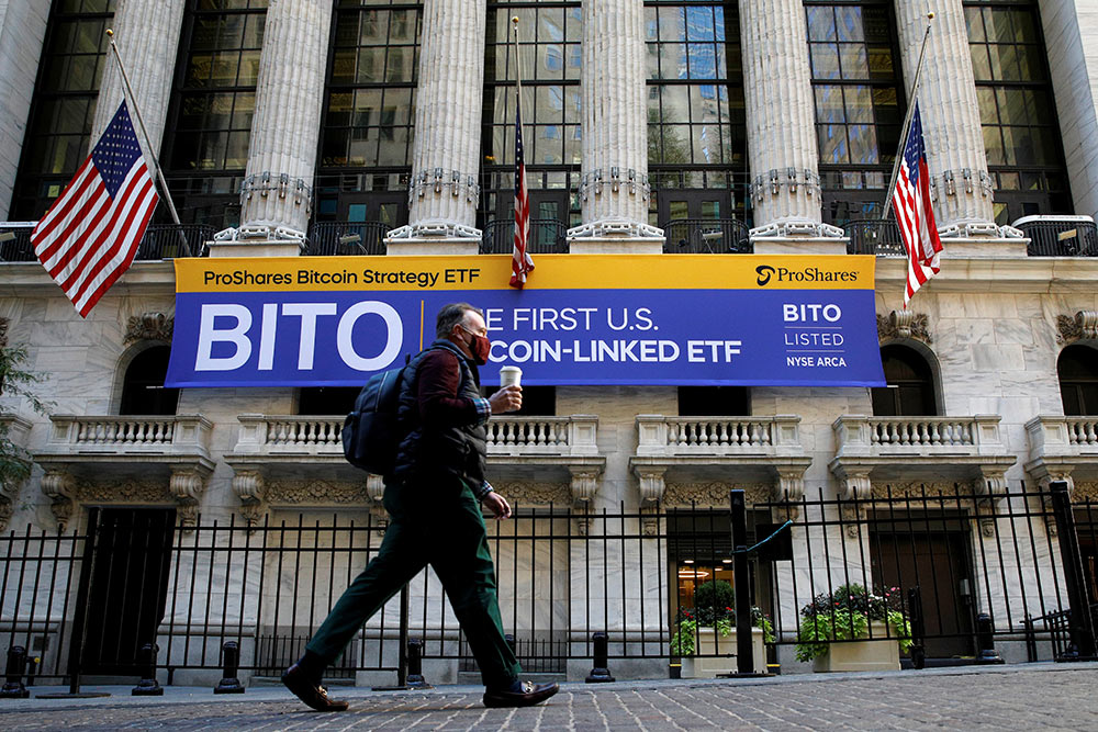 El primer fondo indexado al bitcoin debuta en Wall Street