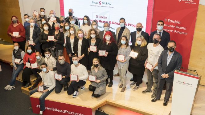 Gilead reconoce la labor de organizaciones para mejorar la vida de enfermos graves en España