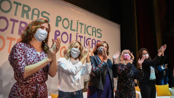 Díaz, Colau, Oltra, García y Hamed presentan su nueva plataforma política: «Se abre un nuevo ciclo»