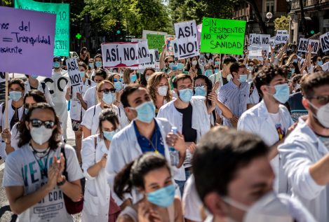 Mónica García dice que Ayuso «traspasó una línea» al acusar a los sanitarios de «boicotear» la AP