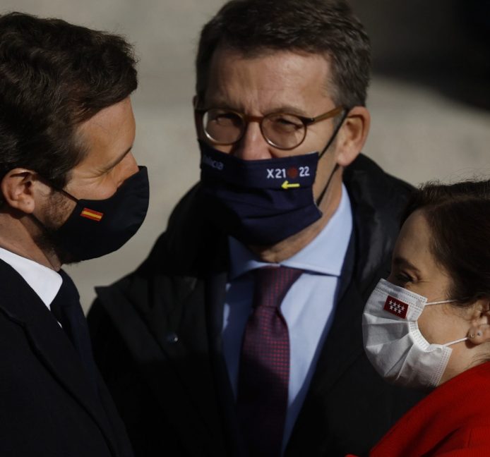 El PP guarda la respiración ante el cara a cara de Casado y Ayuso en la Junta Directiva