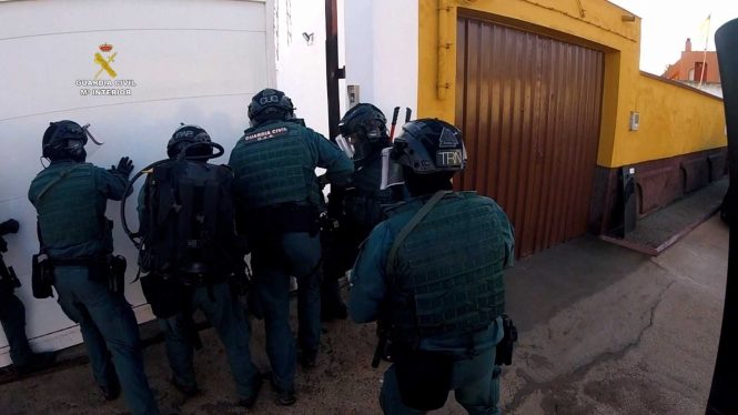 Detenidas 40 personas tras desmantelar una red delictiva en Málaga y Cádiz e incautar cerca de seis toneladas de hachís