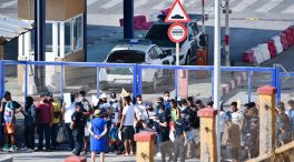 Marruecos refuerza la frontera de Ceuta ante la previsión de un intento de entrada masiva