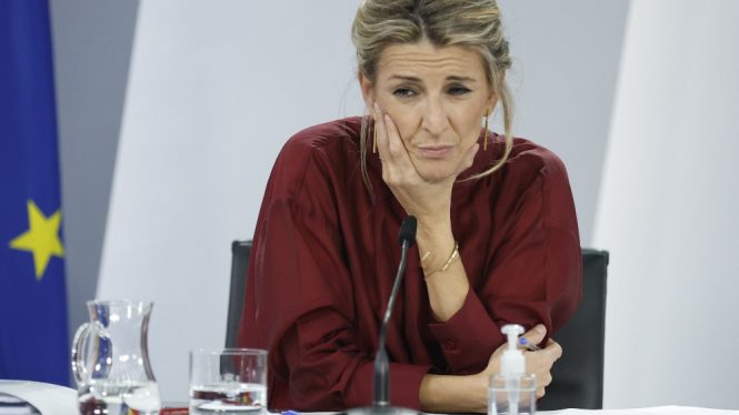 Yolanda Díaz teme que PSOE y Podemos estén buscando 'trapos sucios' de su pasado