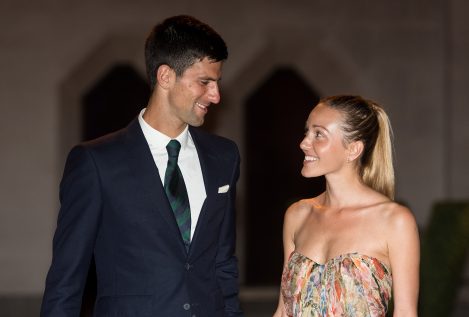 Novak Djokovic, más allá de la vacuna: la mujer que lo dejó todo por estar a su lado