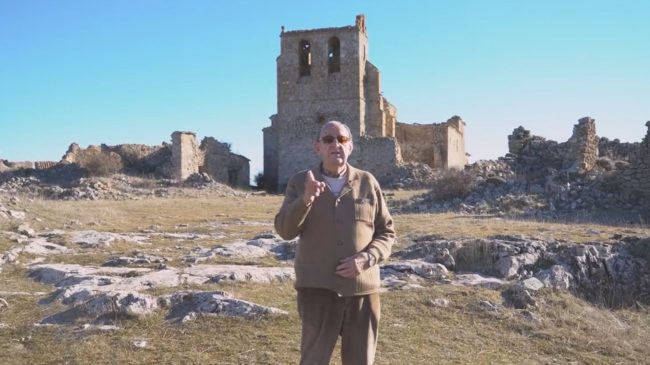«Vamos a desaparecer». El primer vídeo de Soria ¡Ya! para el 13-F desde un pueblo en ruinas