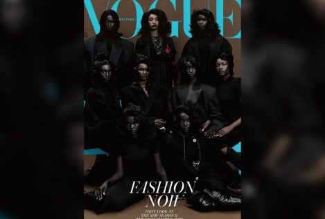 Nueve modelos africanas hacen historia en la portada del Vogue británico