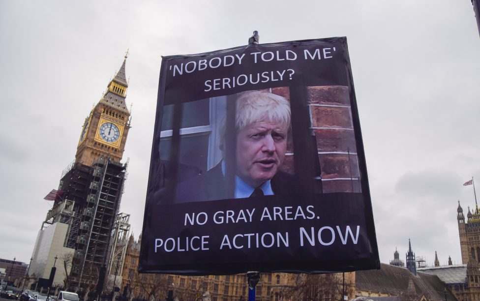 La Policía británica investiga las fiestas de Downing Street