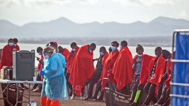 Llegan 132 inmigrantes a Gran Canaria, Lanzarote y La Graciosa