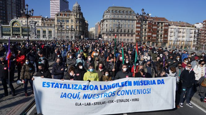 Los sindicatos independentistas del País Vasco y Cataluña rechazan la reforma laboral