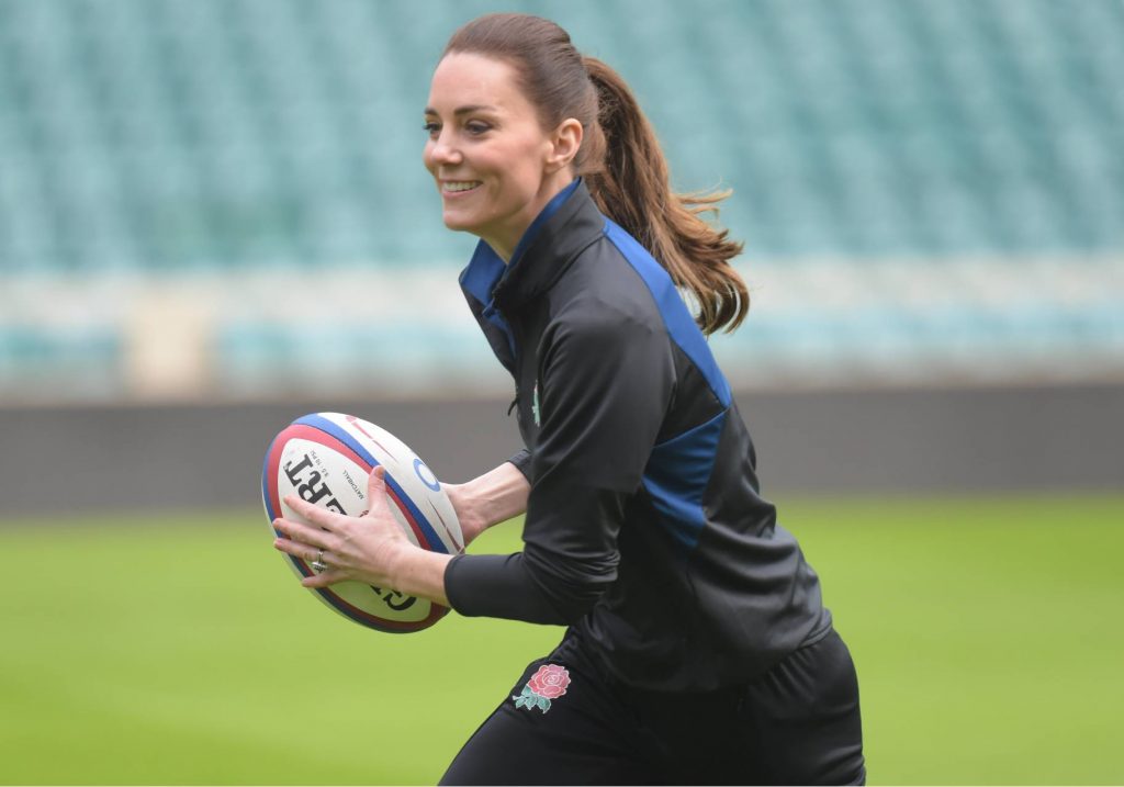 Kate sustituye a su cuñado como patrona de la Liga Británica de Rugby. Gtres
