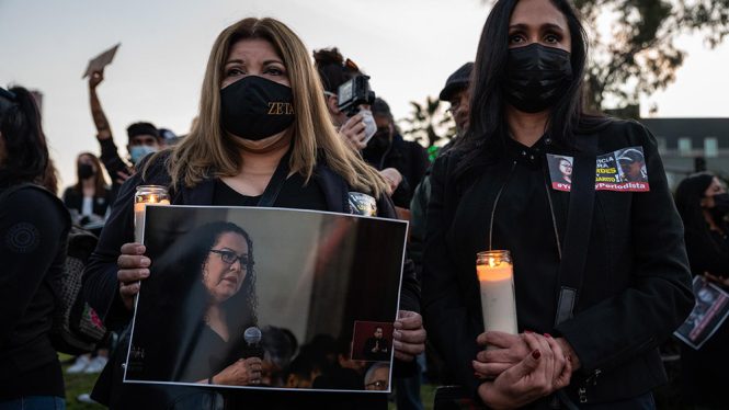 Detenidos los presuntos responsables del asesinato de la periodista  mexicana Lourdes Maldonado