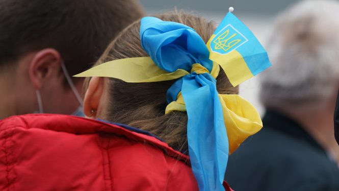 Ucranianos residentes en España piden ayuda y expresan su preocupación