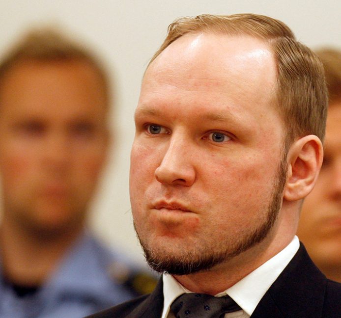 Un tribunal de Noruega rechaza la petición de libertad condicional del terrorista Anders Breivik