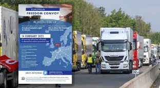 Los camioneros europeos protestarán este sábado en Bruselas contra el pasaporte covid