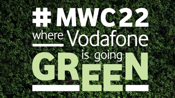 Vodafone «se cambia al verde» en el MWC y abandera la carrera por la sostenibilidad