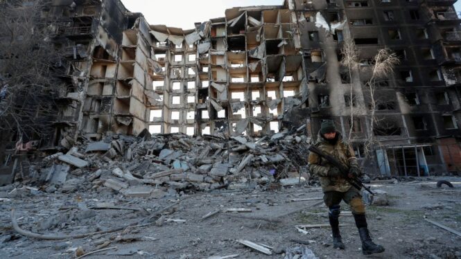 Las autoridades locales ucranianas denuncian 5.000 muertos en la ciudad de Mariúpol