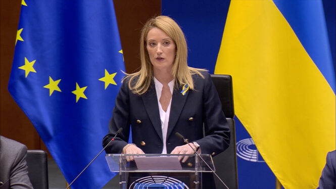 La presidenta de la Eurocámara no asistirá  al congreso del PP por un viaje a Kiev