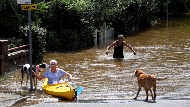 Australia declara el estado de emergencia tras las inundaciones en el este del país