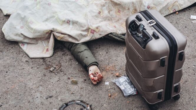La foto que da la vuelta al mundo y que muestra la crudeza de la guerra en Ucrania