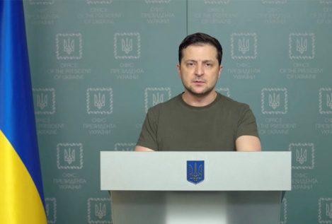 Zelenski pide a la UE que no abandone a los ucranianos: «Luchamos por la libertad que ustedes tienen»