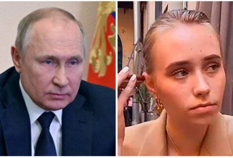Una hija secreta de Putin, Luiza Rozova,  desaparece tras sufrir un brutal acoso