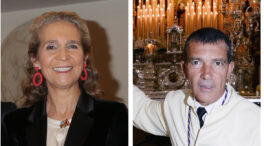 De la infanta Elena a Antonio Banderas, las celebrities más devotas de la Semana Santa