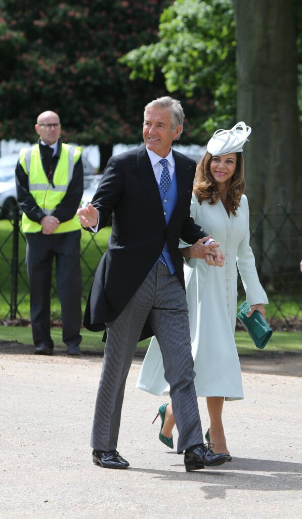 David Matthews y su mujer, el día del enlace de su hijo con la hermana de la duquesa de Cambridge. Gtres