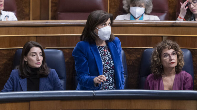 Margarita Robles sugiere que la Generalitat hackeó los teléfonos de varios ministros