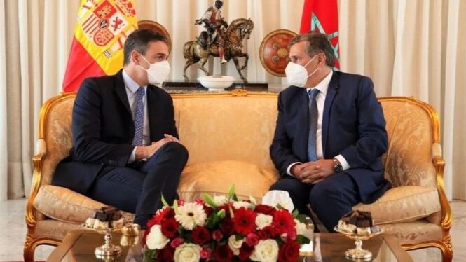 ¿Nueva humillación a España? Polémica por una estatua en la visita de Sánchez a Rabat