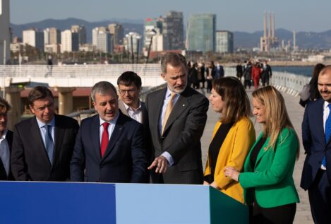 El Rey visita el Puerto Olímpico de Barcelona para conocer su plan de transformación