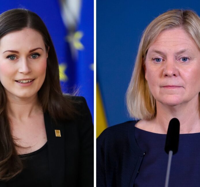 Finlandia y Suecia, en la línea del frente