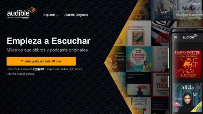 La plataforma de audiolibros de Amazon llega a las 15 millones de horas escuchadas en España