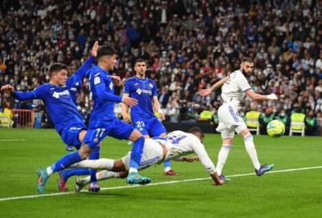 El Real Madrid derrota al Getafe con goles de Casemiro y Lucas Vázquez