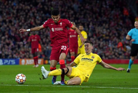 El Villarreal se empequeñece en Anfield y cae en semifinales ante un Liverpool muy superior