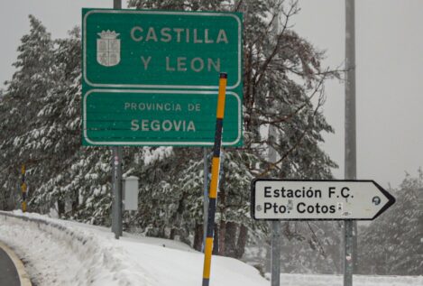 Nieve en abril: este es el estado de las carreteras en España