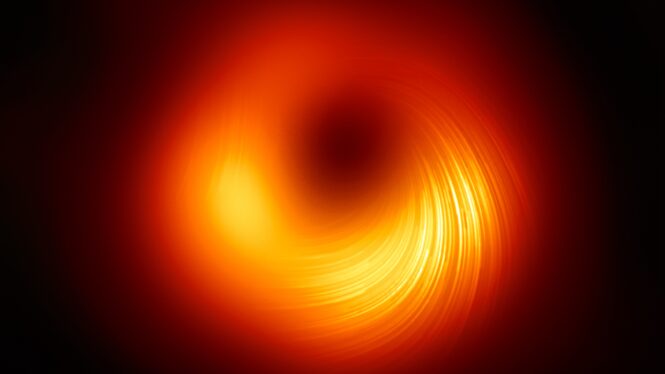 Primera imagen del agujero negro en el corazón de la Vía Láctea