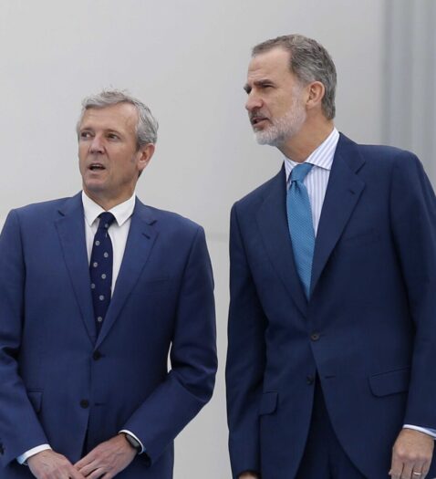 Felipe VI inaugura la Ciudad de la Justicia de Vigo, en imágenes