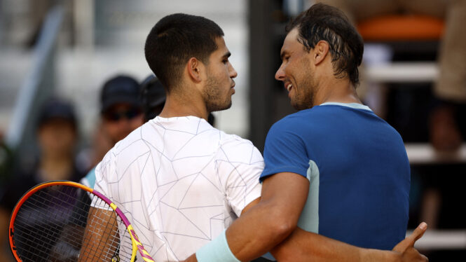 Alcaraz doblega a Nadal en Madrid y jugará las semifinales contra Djokovic
