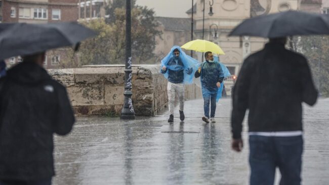Valencia vivió este martes el día de mayo más lluvioso desde 1871