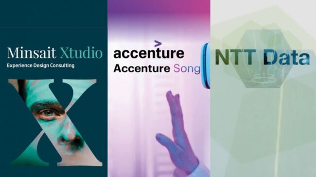 Accenture, Minsait y NTT Data apuestan por el diseño con propuestas creativas
